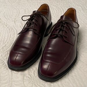 ROCKPORT Men’s Brown Leather Dress Shoes Size 12 Lace Up Tie Shoes Like New